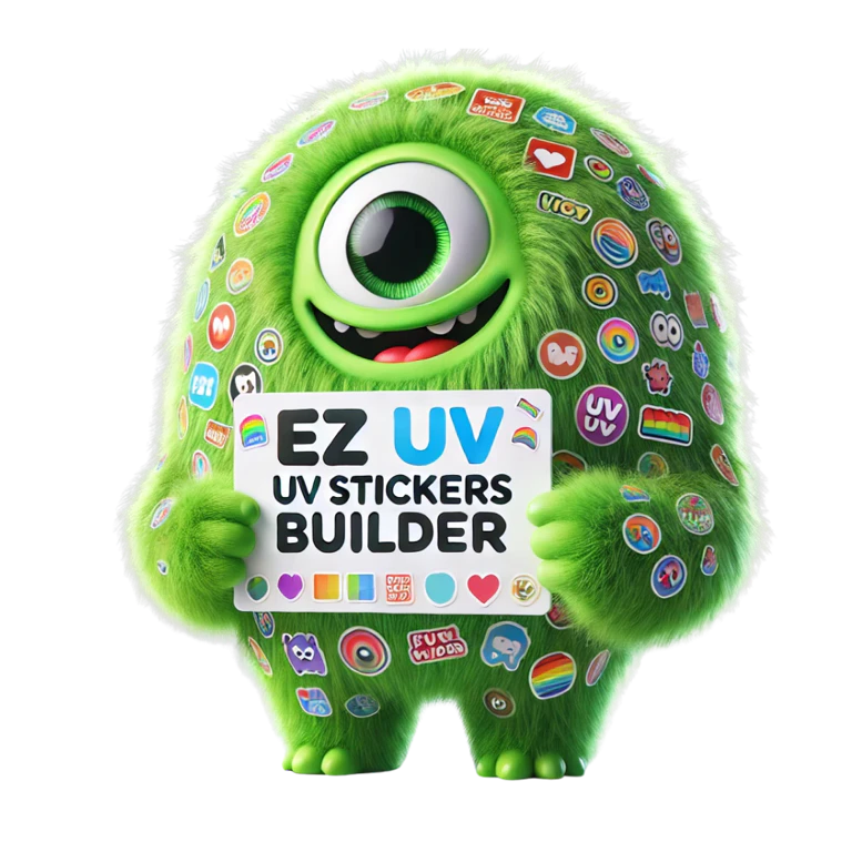 UV DTF Transfers – Design Custom Stickers for Hard Surfaces - EzPrintHouz